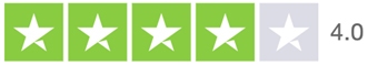 Trustpilot 4 Star Rating